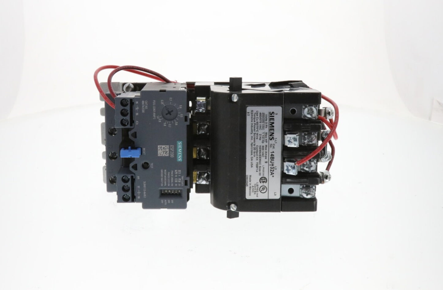 Siemens Industrial Controls | 14BUA32AA | 120/240V 3-Phase AC Motor