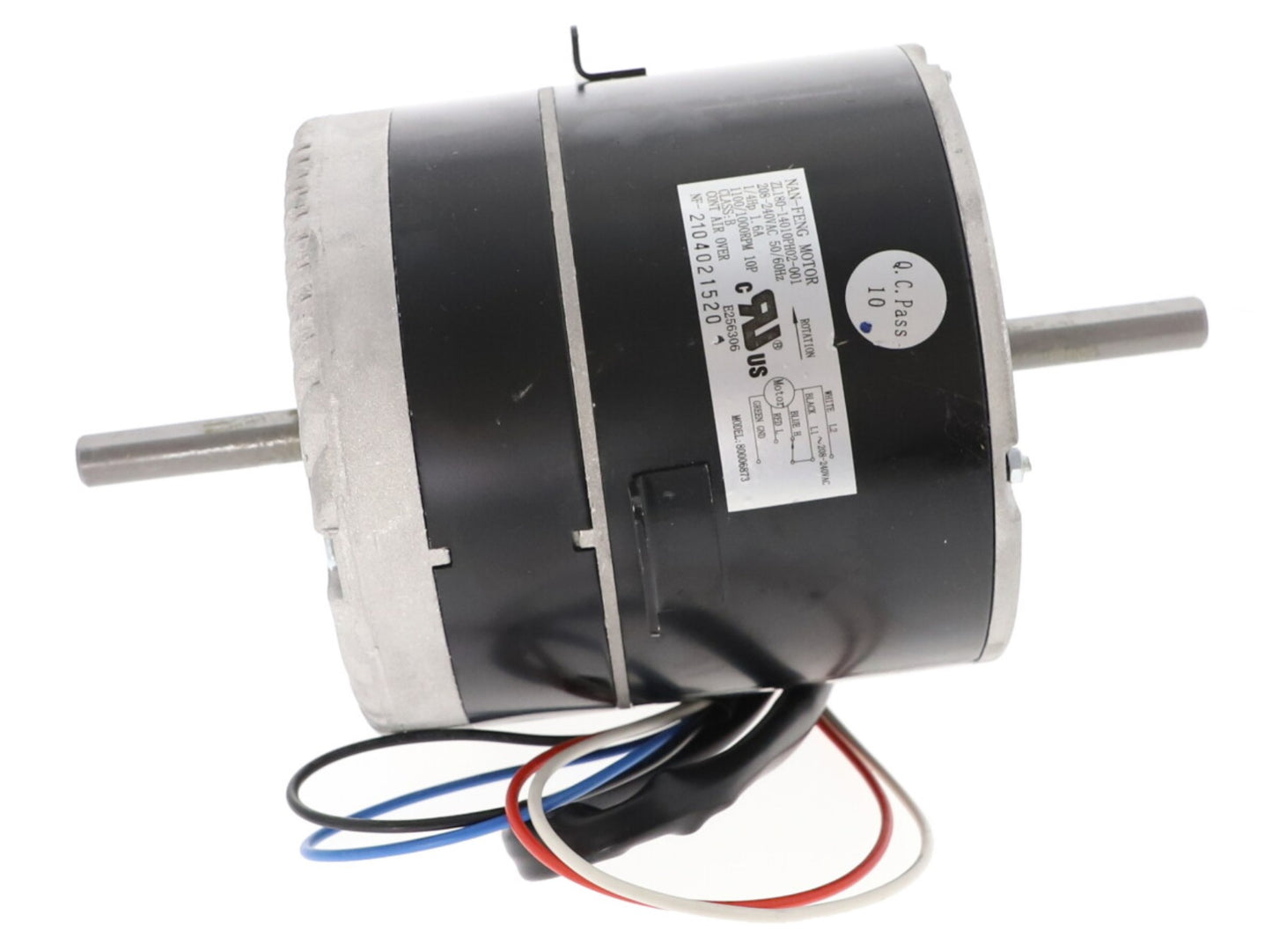 Friedrich Air Conditioning | 80006873 | 1/4HP 208-240V 1100 RPM Single Phase AC Motor