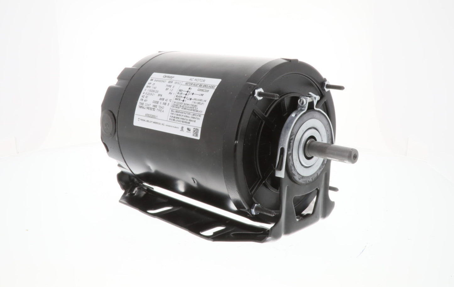Regal Rexnord - Century Motors | ARB2026SV1 | 1/4HP 115/208-230V Single Phase AC Motor
