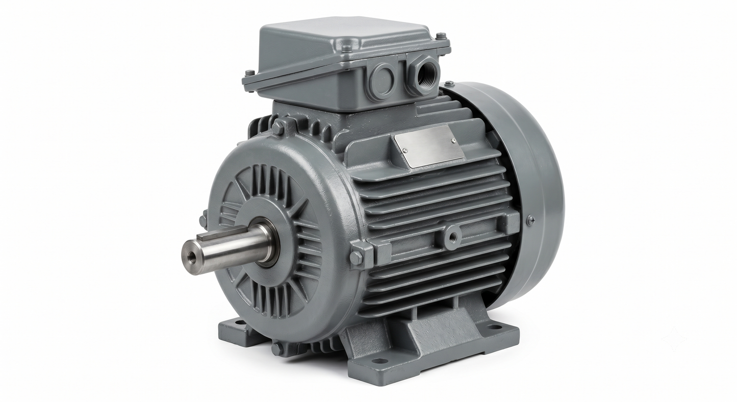 Electric Motor 5.0 hp Three-Phase 230/460 V