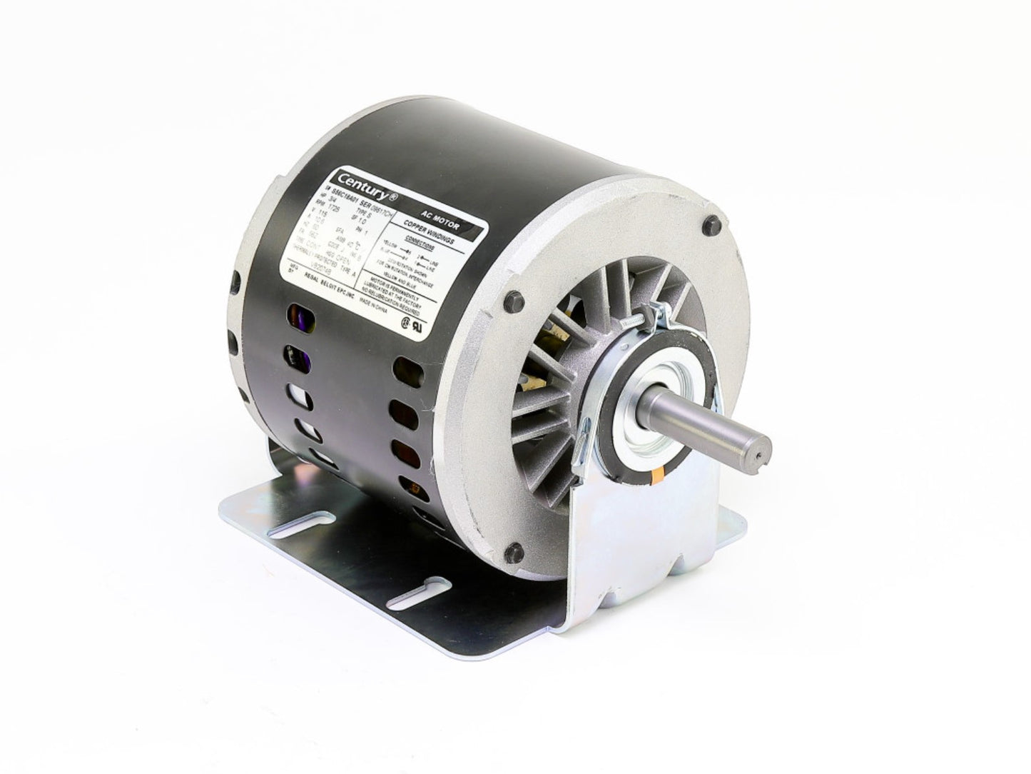 Regal Rexnord - Century Motors | VB2074B | 3/4HP 115V 1725 RPM Single Phase AC Motor