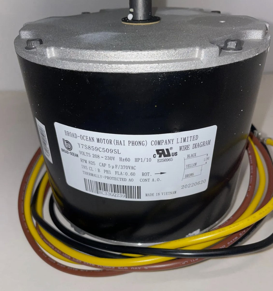 International Comfort Products | 1191445 | 1/10HP Fan Motor