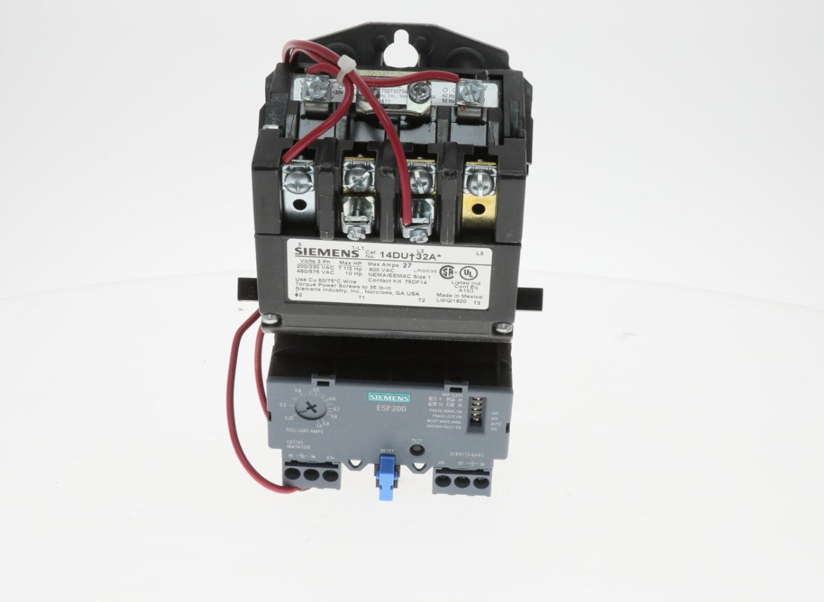 Siemens Industrial Controls | 14DUA32AA | 120/240V AC Motor