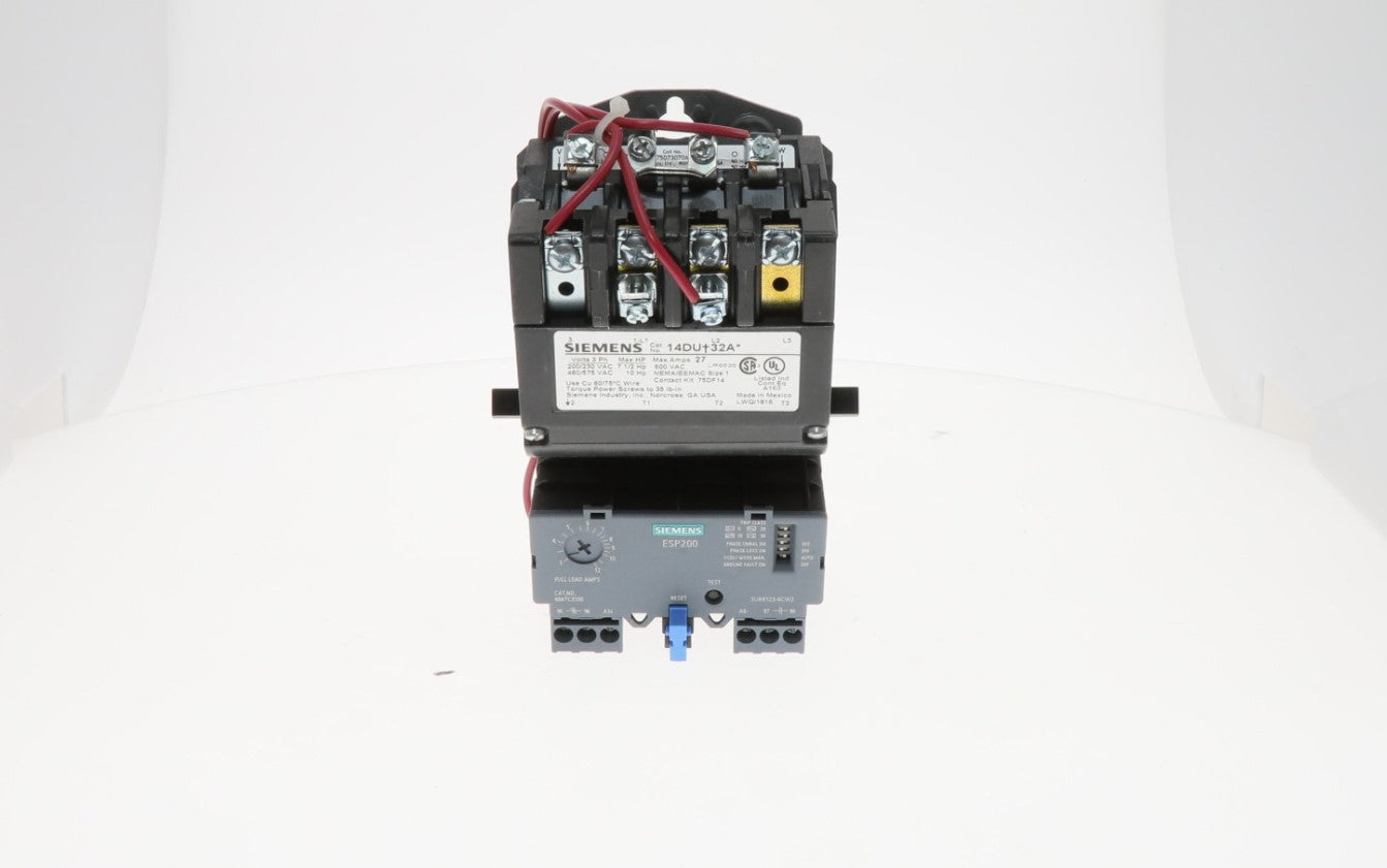 Siemens Industrial Controls | 14DUC32AA | 120/240V 3-Phase AC Motor