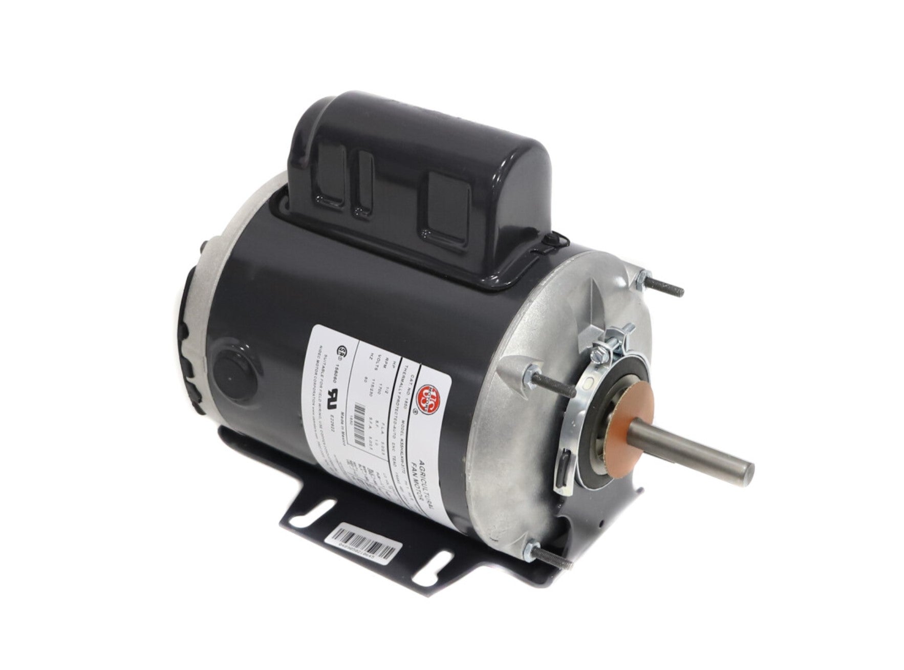 Nidec-US Motors | 1850 | 1/2HP 115/230V 1700 RPM Single Phase AC Motor