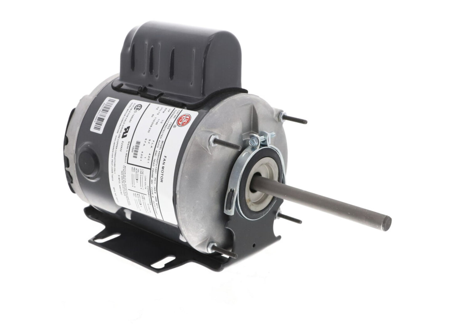 Nidec-US Motors | 1900 | 1/3HP 115-208/230V Single Phase AC Motor
