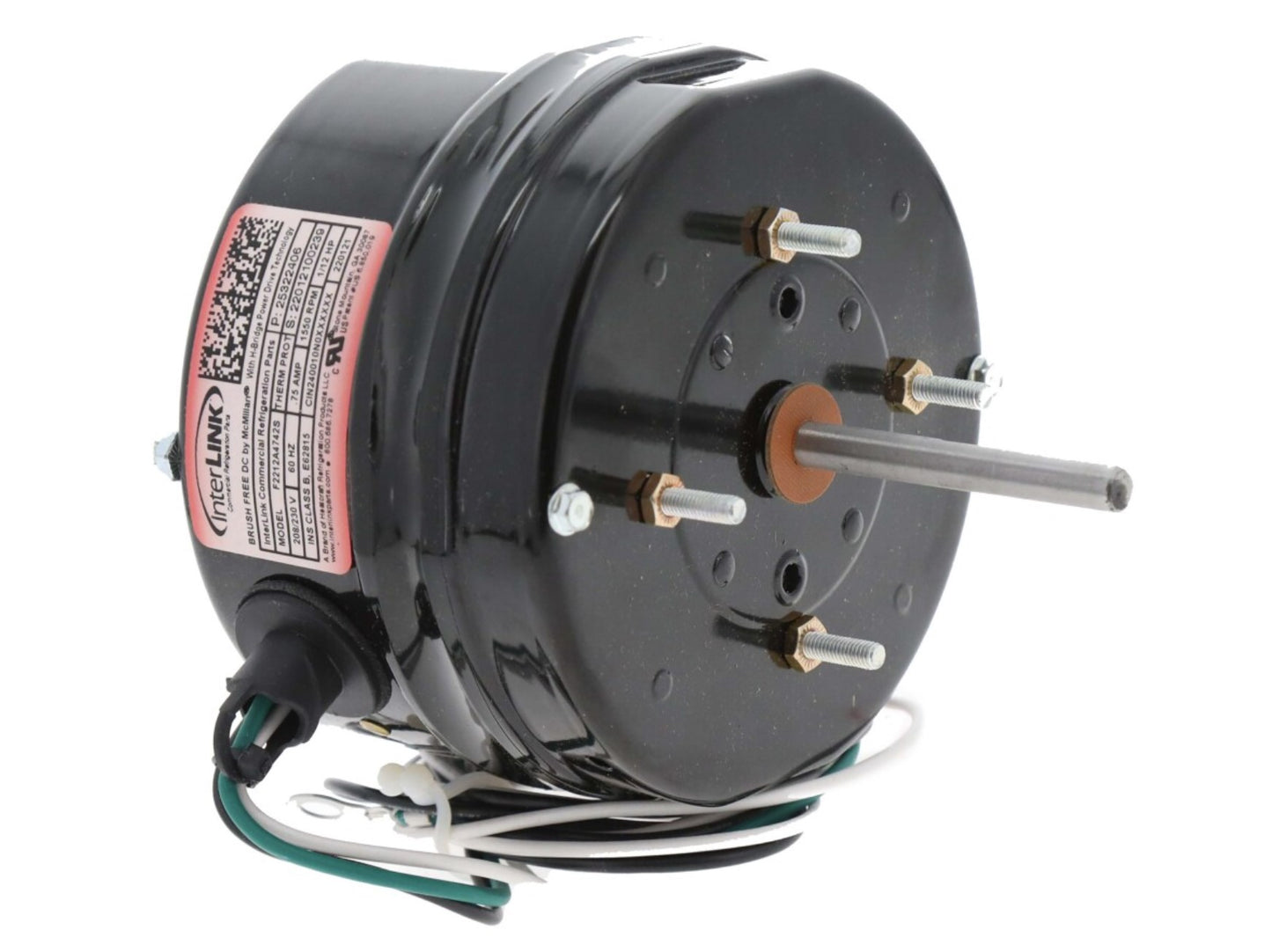 Heatcraft Refrigeration | 25322406 | 1/15HP 208-230V 1550 RPM Single Phase AC Motor