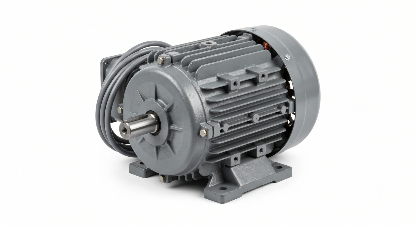 2 HP three-Phase 1400 RPM Open Motor