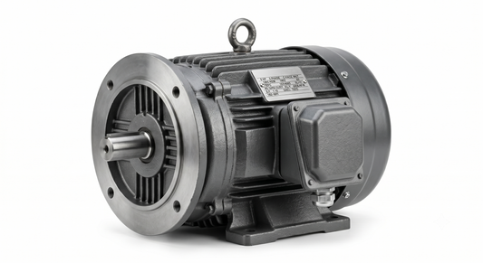 5 HP 3 Phase C-Face 1800 RPM TEFC 230/460 Volt Severe Duty