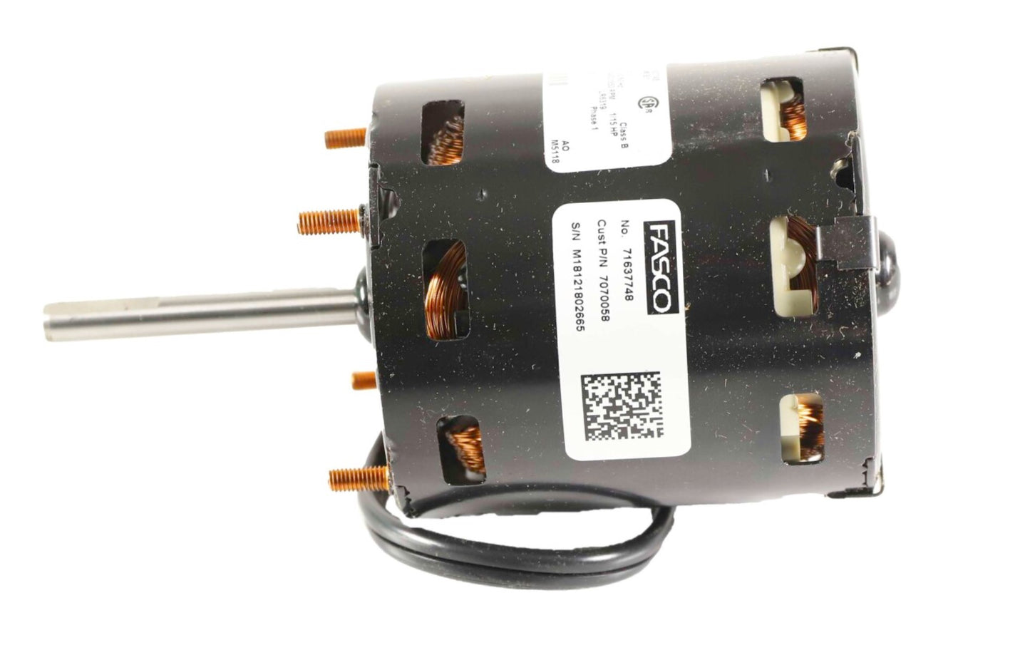 Heatcraft Refrigeration | 7070058 | 1/15HP 115V 1550 RPM Single Phase AC Motor