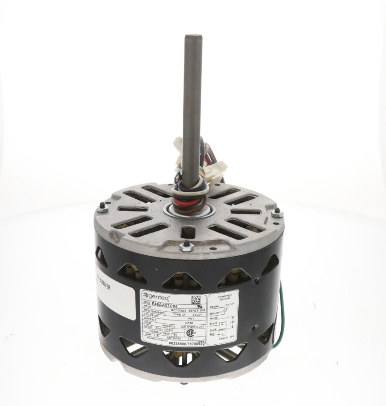 Advanced Distributor Products | 76700650 | 1/3HP 120V 1075 RPM Single Phase AC Motor