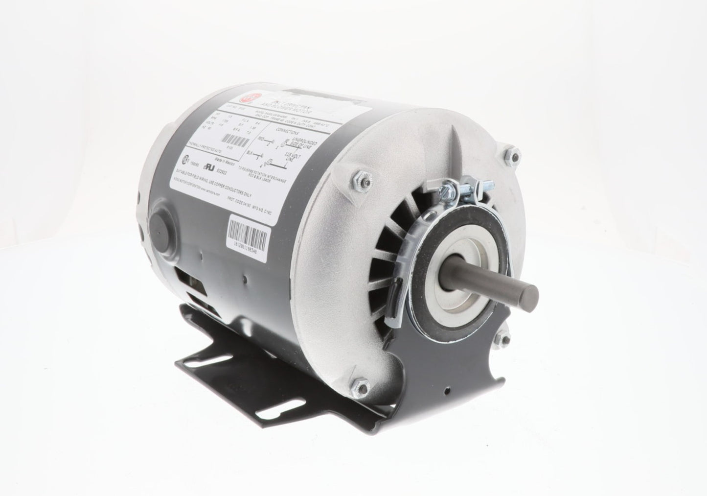 Nidec-US Motors | 8100 | 1/3HP 115V 1725 RPM Single Phase AC Motor