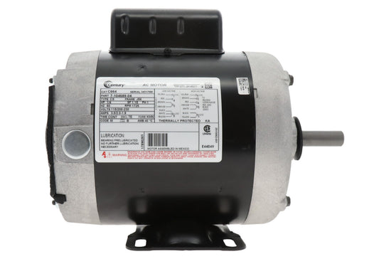 Regal Rexnord - Century Motors | C664V1 | 1/4HP 115/208-230V 1725 RPM Single Phase AC Motor