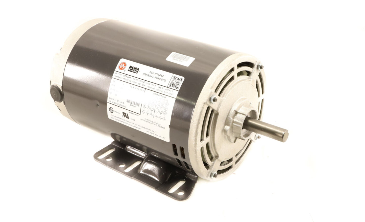 Nidec-US Motors | D2P2AH | 2HP 208-230/460V 3-Phase AC Motor