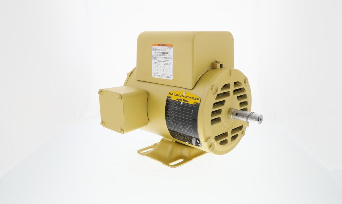 Baldor Motor | EL11301 | 1/3HP 115V 1740 RPM Single Phase AC Motor