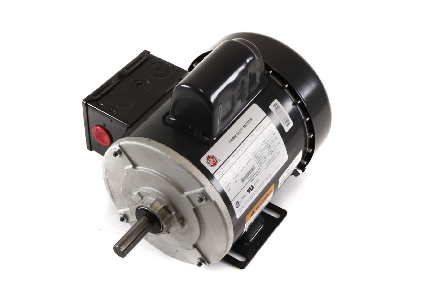 Nidec-US Motors | FD12CM2P | 1/2HP 115/230V 1725 RPM Single Phase AC Motor