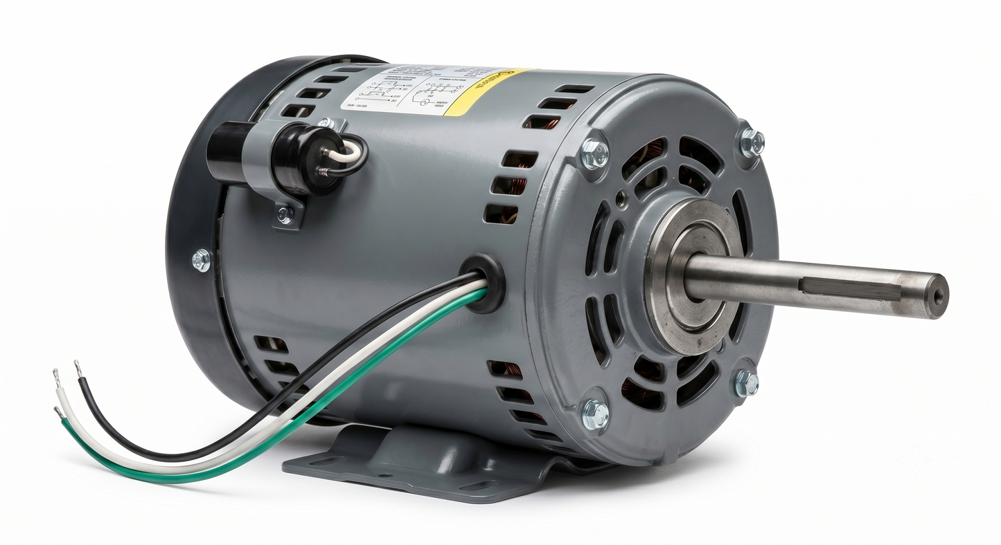 One Speed 1/4Hp Blower Motor