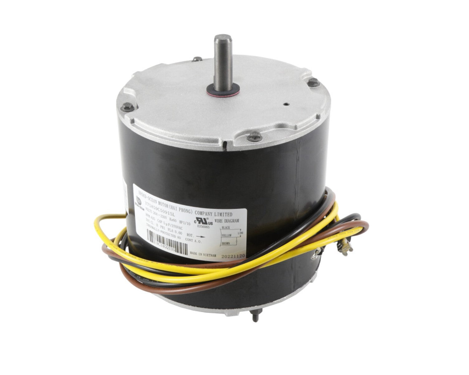 Carrier | HC34GQ235 | 1/10HP 208-230V 825 RPM Single Phase AC Motor
