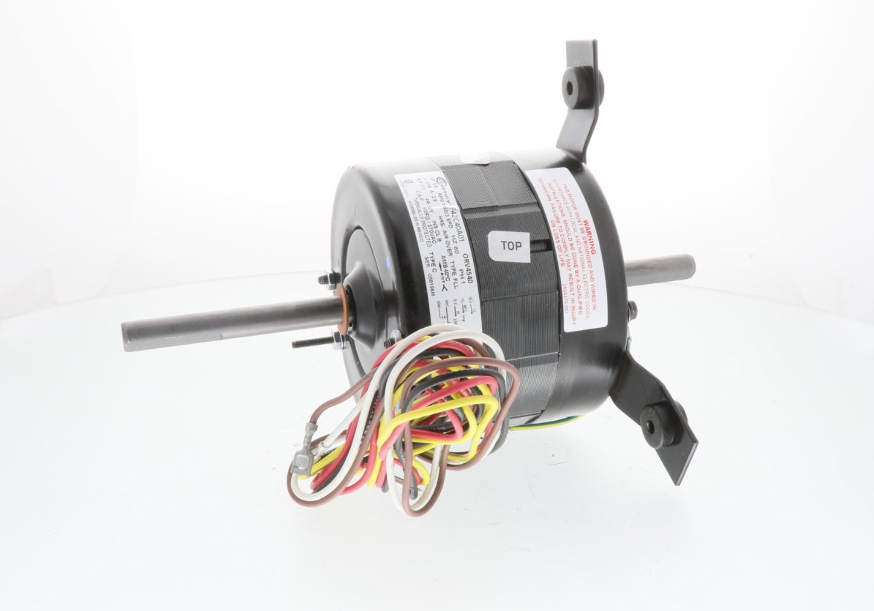 Regal Rexnord - Century Motors | ORV4540 | 1/5HP 115V 1650 RPM Single Phase AC Motor