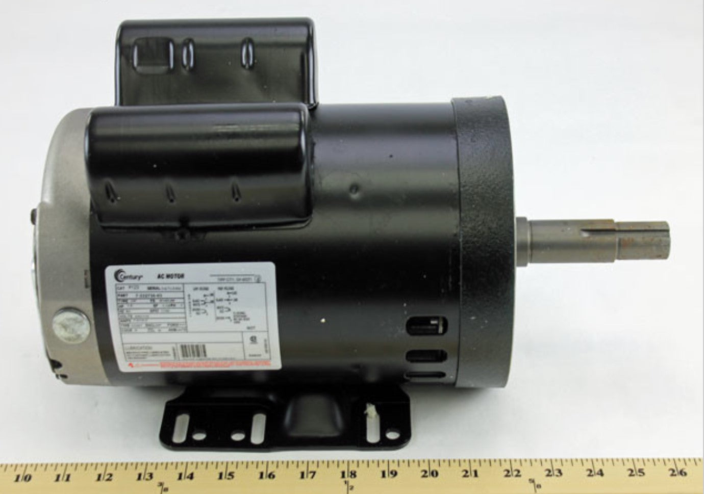 Regal Rexnord - Century Motors | P123 | 5HP 230V 1800 RPM AC Motor
