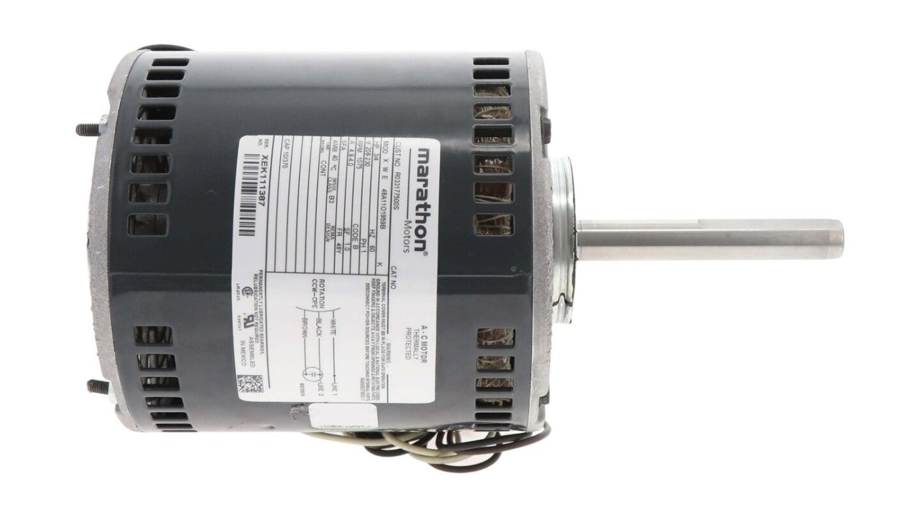 Heatcraft Refrigeration | R033177500S | 3/4HP 208-230V 1075 RPM Single Phase AC Motor