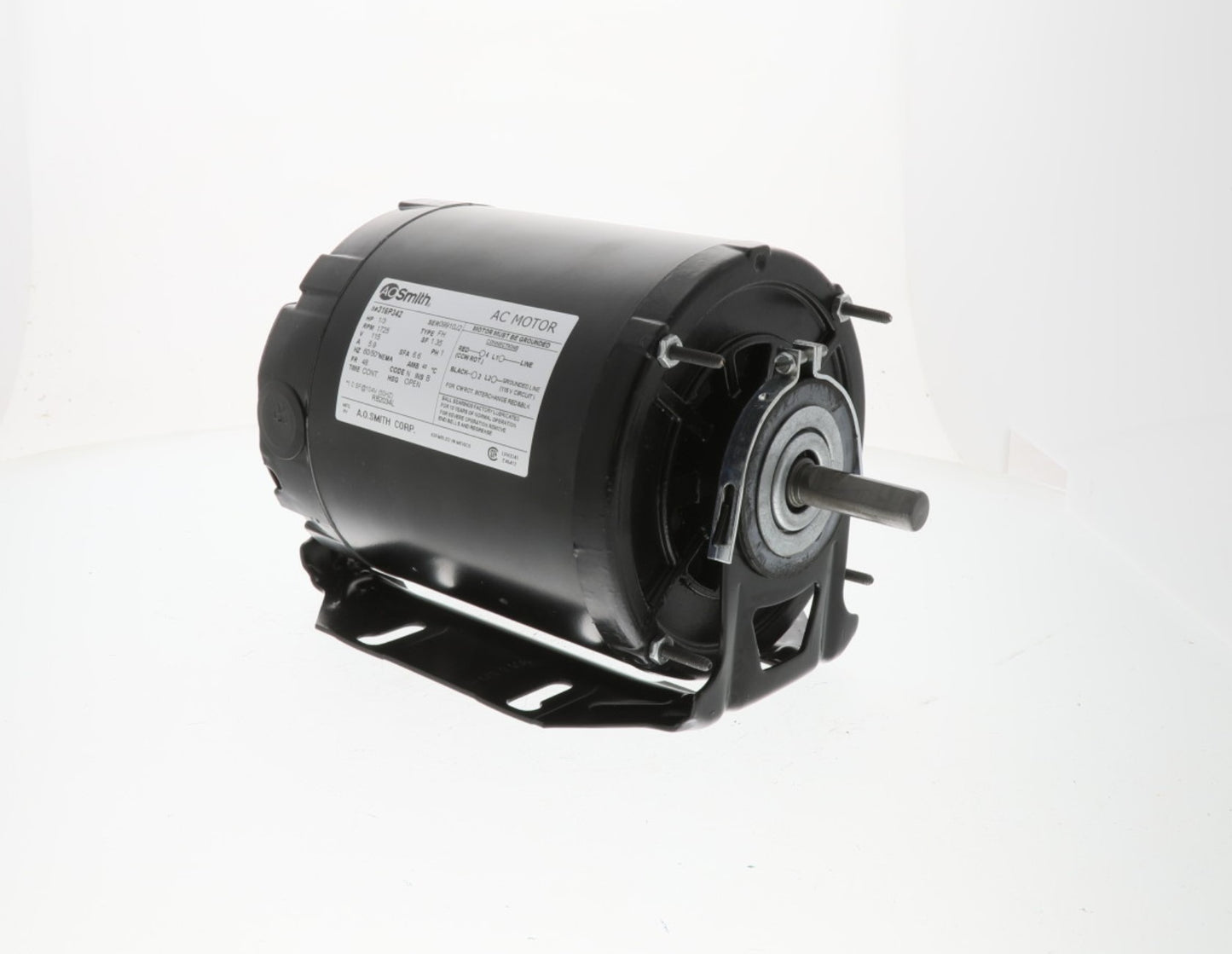 Regal Rexnord - Century Motors | RB2034L | 1/3HP 115V 1725 RPM Single Phase AC Motor