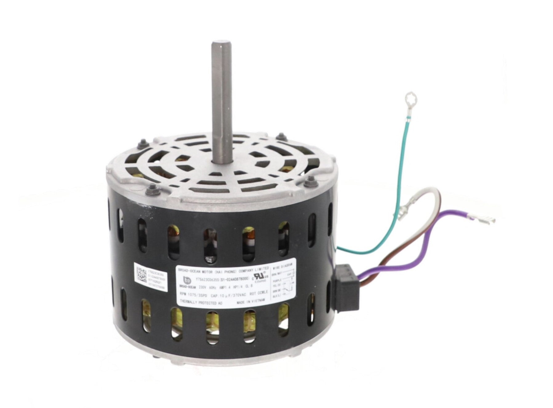 York | S1-024-40878-000 | 1/4HP 1075 RPM Blower Motor