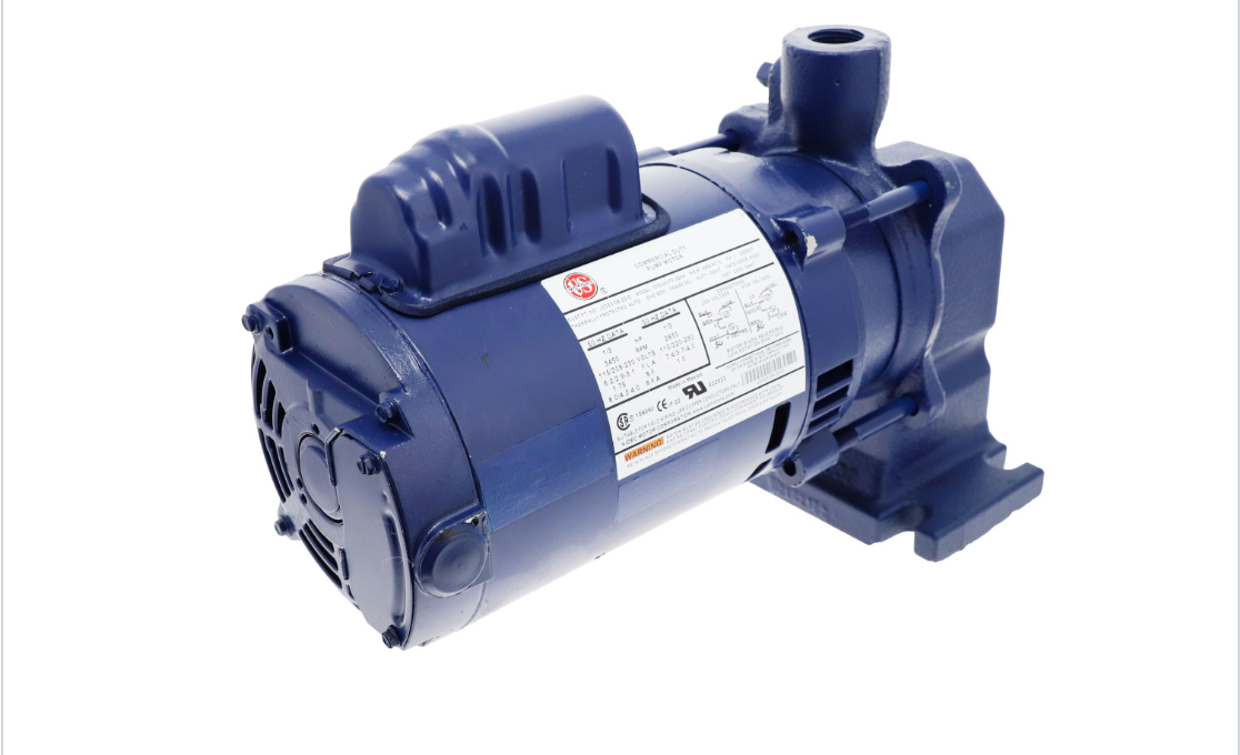 Shipco Pumps | 110DF-1/3HP-1PH | 115V 3500 RPM Single Phase Pump Motor