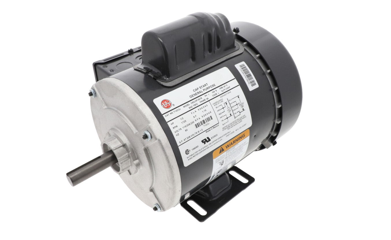 Nidec-US Motors | T12C2J | 1/2HP 115/208-230V 1725 RPM Single Phase AC Motor