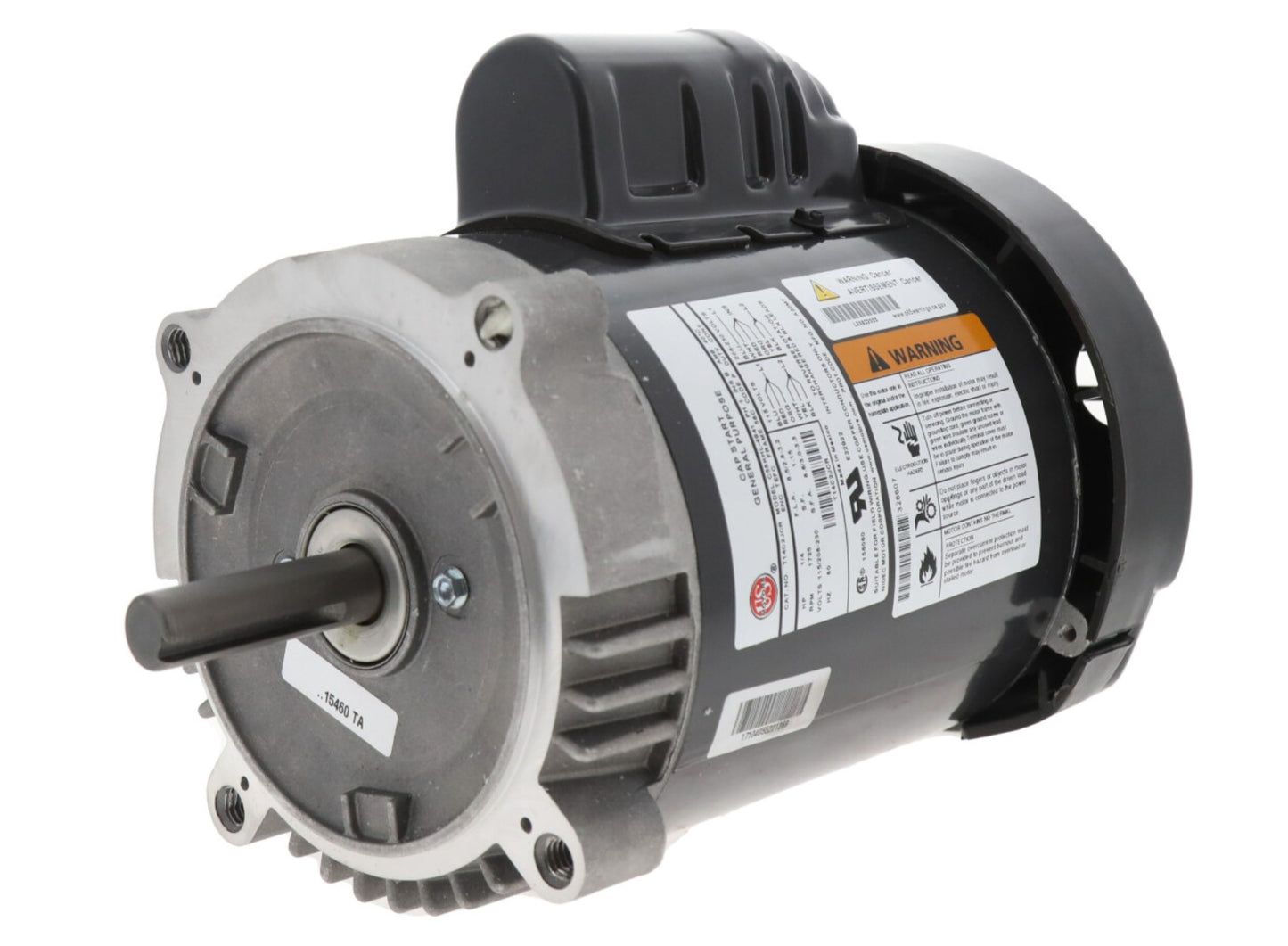 Nidec-US Motors | T14C2JCR | 1/4HP 115/208-230V 1725 RPM Single Phase AC Motor
